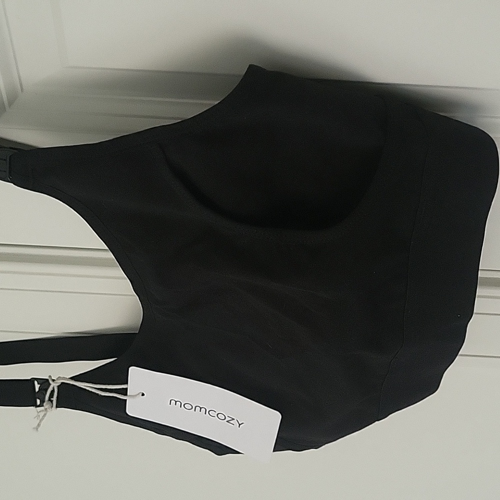 NWT Momcozy Black Nursing Bra Size M - Picture 5 of 11